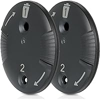 JB White 16 pieces hearing aid filters for Phonak CeruShield Disk Audeo Marvel Paradise | 1 dispenser | cerumen filter for he