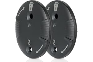 JB White 16 pieces hearing aid filters for Phonak CeruShield Disk Audeo Marvel Paradise | 1 dispenser | cerumen filter for he