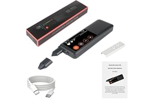 Rechargeable Diamond Tester Pen with UV Light High Accuracy Electronic Jewelry Gem Selector for Novice and Expert Use