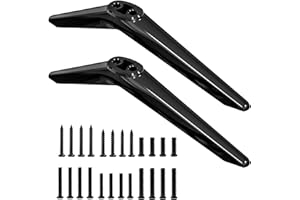 B BraiNice TV Legs for TCL Roku TV, Replacement for TCL 32" 40" 43" 49" 50" 55" 65" 32S359 32S355 40S355 43S455 50S525 55S435 65S455 Roku TV Stand Replacement for TCL TV with Screws