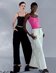 PUMIEY Womens Tank Tops Square Neck Sleeveless