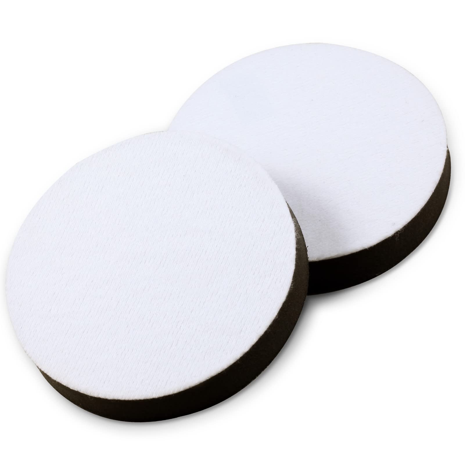 SPEEDWOX 5-inch Hook and Loop Soft Foam Buffering Pad 22mm Thickness Soft Density Interface Pad 2 Pack Soft Sponge Cushion Interface Buffer Pad Sponge Cushion Buffer Backing Pad for Sanding Pad