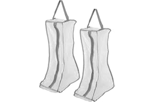 MALUGOGO Large Dustproof Boot Bags 2pcs – Women’s Shoe Organizer and Boot Protector Cover for Travel