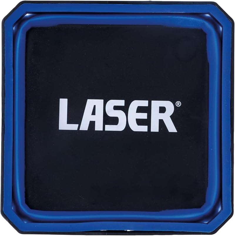 Laser 8360 Magnetic Foldable Parts Tray Blue - Small Tools Fixings Storage