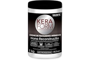 Skafe - Linha Keraform (Nano Reconstrutor) - Creme de Tratamento Intensivo 1 Kg - (Keraform (Nano Reconstructor) Collection - Intensive Reconstruction Treatment Cream Net 33.81 Oz)