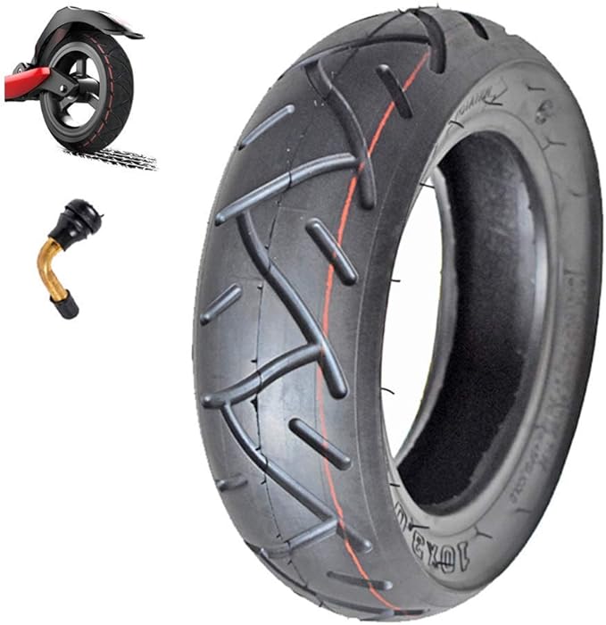Electric Scooter Tires, 10X3.0 Vacuum Pneumatic Tires, Widened NonSlip