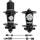 BUBGAOS Bicycle Hub Disc 32H Front&amp;Rear Disc Brake Hub MTB Mountain Bike 6 Pawls 32 Hole/36 Hole Bike Hub Disc 7075 Aluminum Ultralight Bike Disc Brake Hub for 8/9/ 10/11/ 12/13 Speed