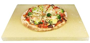 Pizzastein Pizzaplatte Steinofen Flammkuchen 40x30x4cm