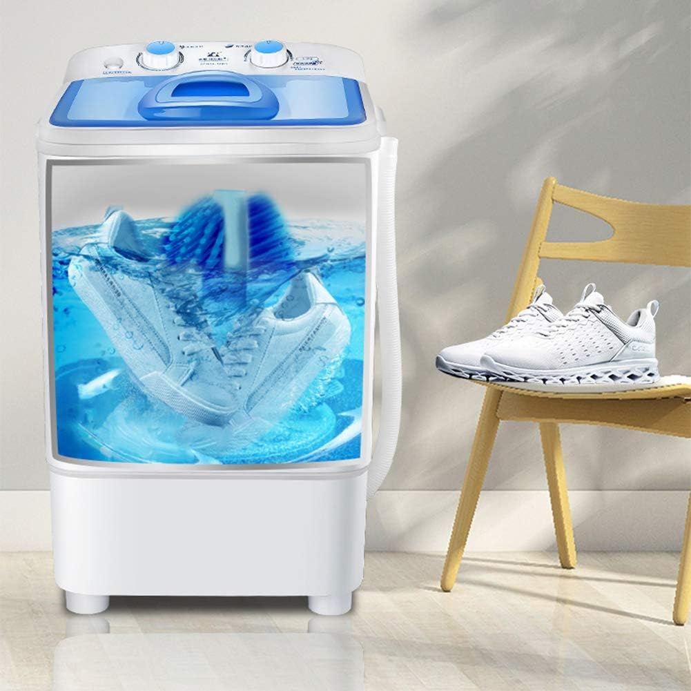 Mini Machine A Laver Les Chaussures Portable Machine Pour La Lessive Compacte Petite Rondelle Compacte Semi Automatique Personnes Paresseuses Intelligentes Amazon Fr Cuisine Maison