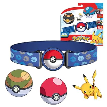 BOTI Pokémon Pokéball Clip'N'Go Gürtel Set