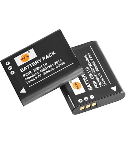 Amazon.com : BM Premium DB-110 Battery for Ricoh GR III, GR IIIx
