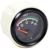 VDO 332041 Cockpit Series Voltmeter Gauge