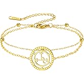 EUEAVAN Sigil of Lilith Bracelet Hecate Anklet Handmade Braided Rope Lucky Red String Gothic Amulet Triple Moon Goddess Jewelry Pagan Mythology Witchcraft Gift Women Men