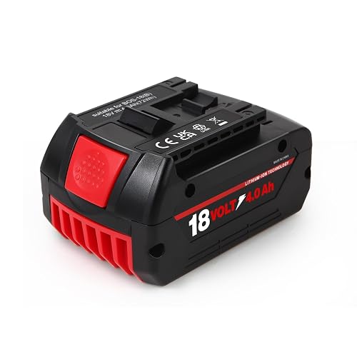 wowrmaykay 4.0Ah Replacement for Bosch 18V Battery BAT609 BAT618 ...