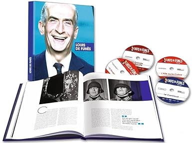 Amazon Com Louis De Funes Coffret Livre La Grande Vadrouille