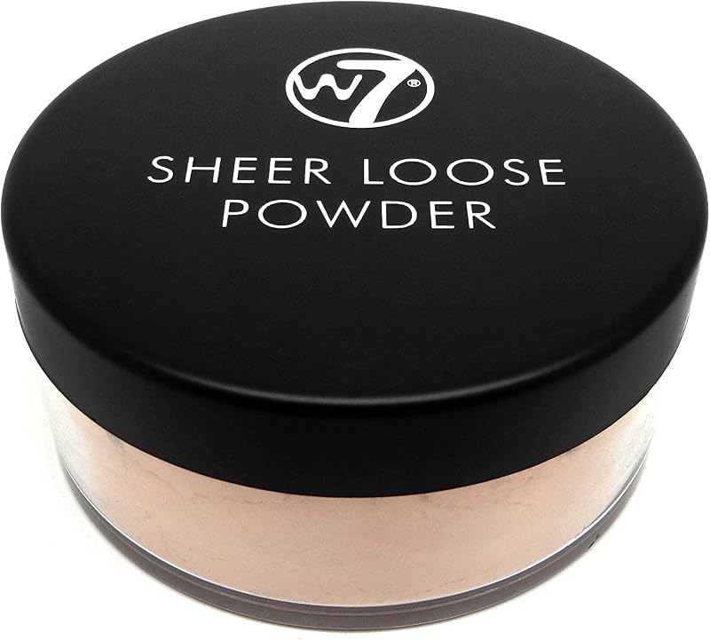 W7 Sheer Loose Face Powder Ultra-Fine Setting Powder Honey Brand New