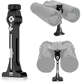 JJC Binocular Tripod Mount Adapter Quick Release 1/4-20 Thread &amp; Arca Mount | Universal, for Most Binoculars, Portable Binocular Accessories for Bird Watching, Sports, Sightseeing, Hunting