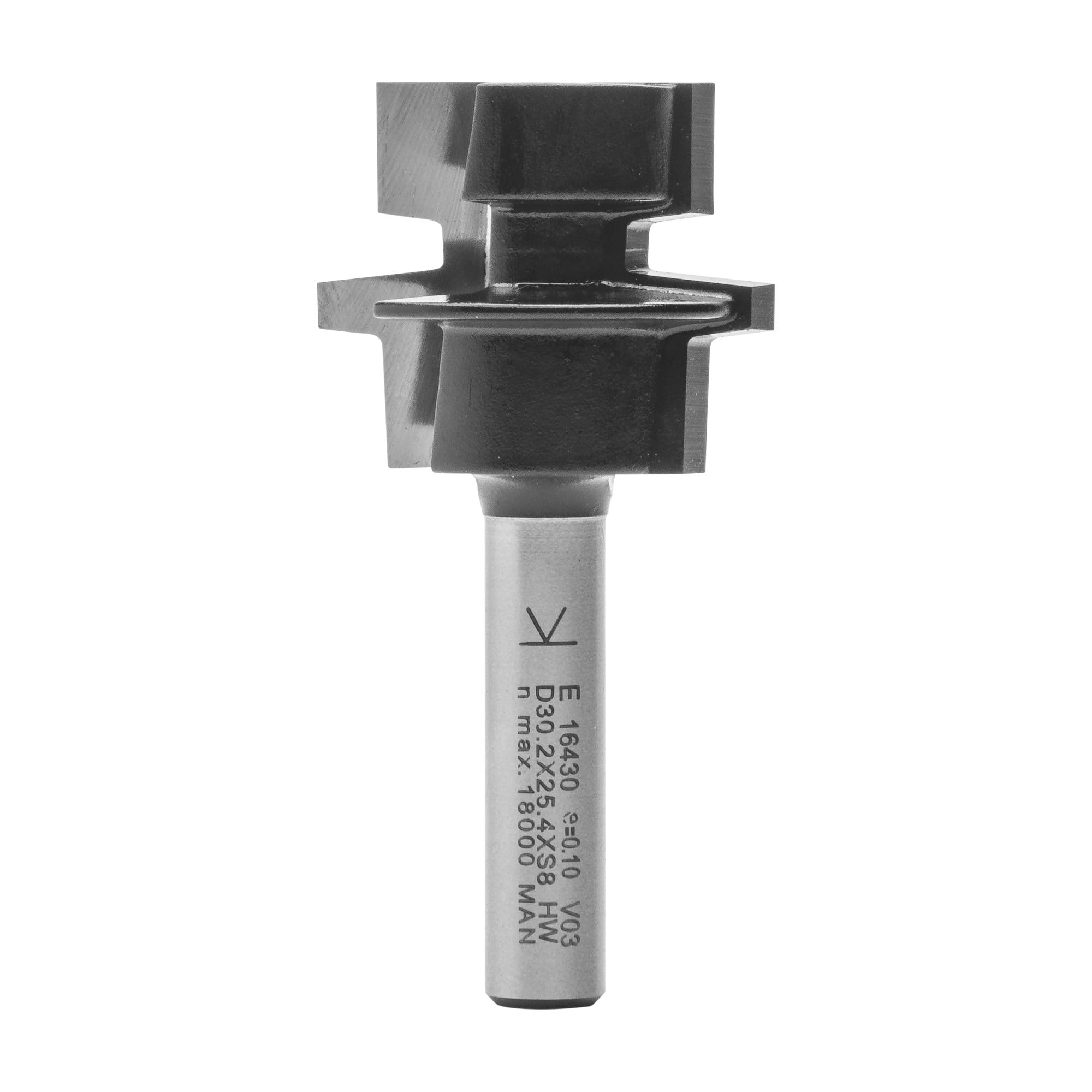 ENT 16430 Joint Cutter TC Shank (S) 8 mm, Diameter (D) 30,2 mm, NL 25,4 mm, SL 32 mm