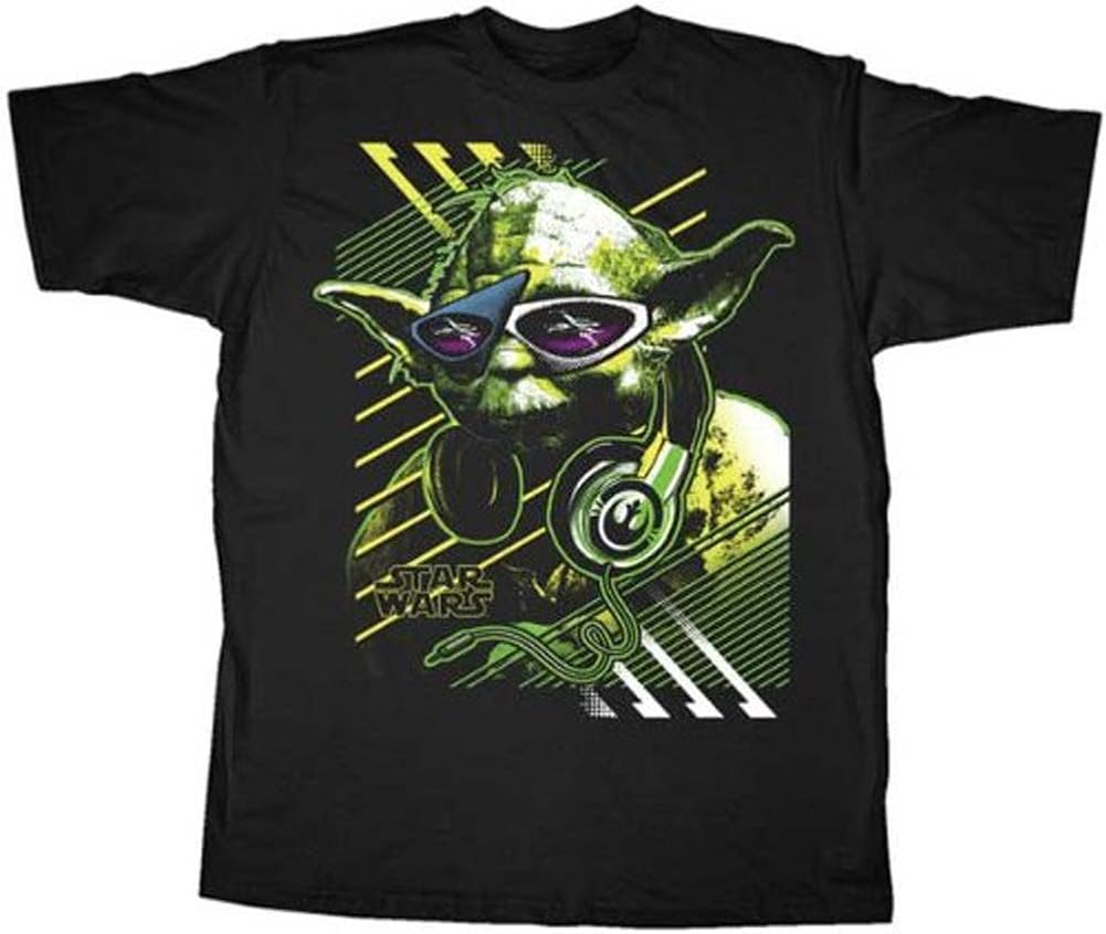 yoda headphones t shirt