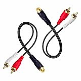 VCELINK RCA Splitter 1 Female to 2 Male