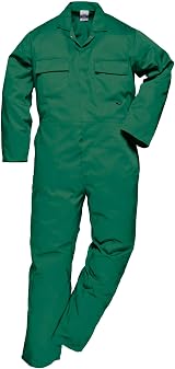 Portwest S999 Classic PolyCotton Coverall Bottle Green L Regular view 2