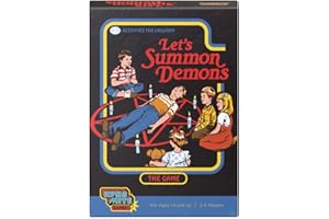 Cryptozoic Entertainment Let’s Summon Demons - Card & Dice Game - 2-5 Players - Steven Rhodes Artwork - Dynomite Games