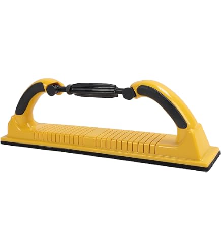 Adjustable Radius Flex Hand Sanding File Block – 2-3/4″ X 15-3/4″ Longboard Sander, ABS Base With Dust Extraction Backing, For Drywall, Wood, Metal, And Auto Repair (Flat/Concave/Convex)