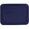 Pyrex 7210-PC Rectangle Blue 3 Cup Storage Lid for Glass Dish (1)