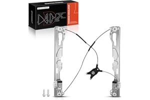 A-Premium Electric Power Window Regulator Without Motor Compatible with Ford F-150 F150 2009-2014, Front Right Passenger Side