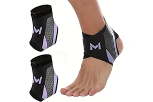 2 pcs Lightweight & Breathable Ankle Support, Compression Sports Ankle Brace, Unisex Ankle Support Sleeve, Ideal for Basketba