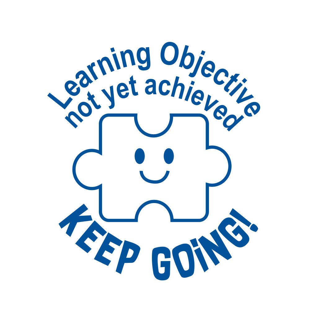 Learning Objective Not Yet Achieved Stamper