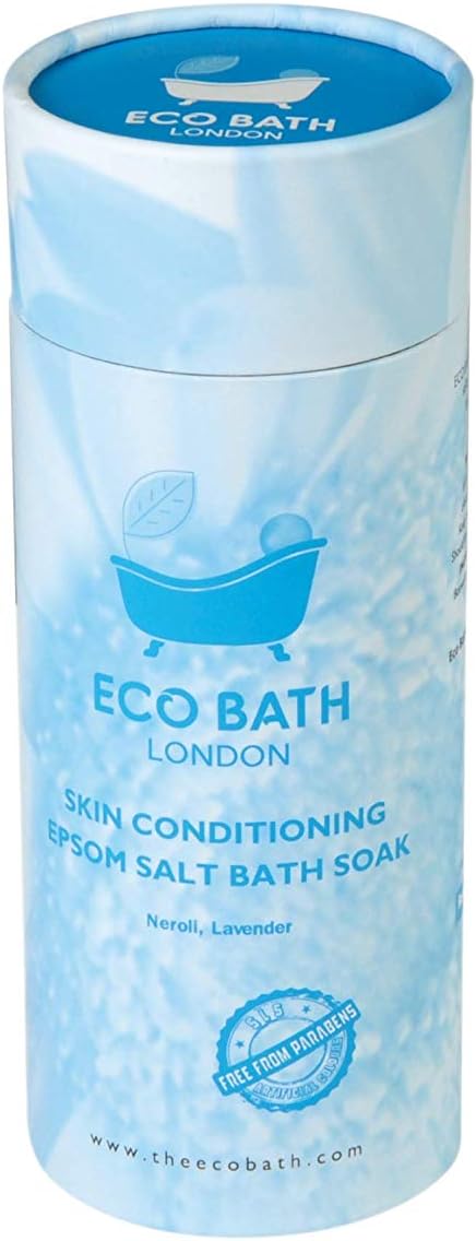 Eco Bath London Skin Conditioning Epsom Salt Bath Soak, Tube 1kg