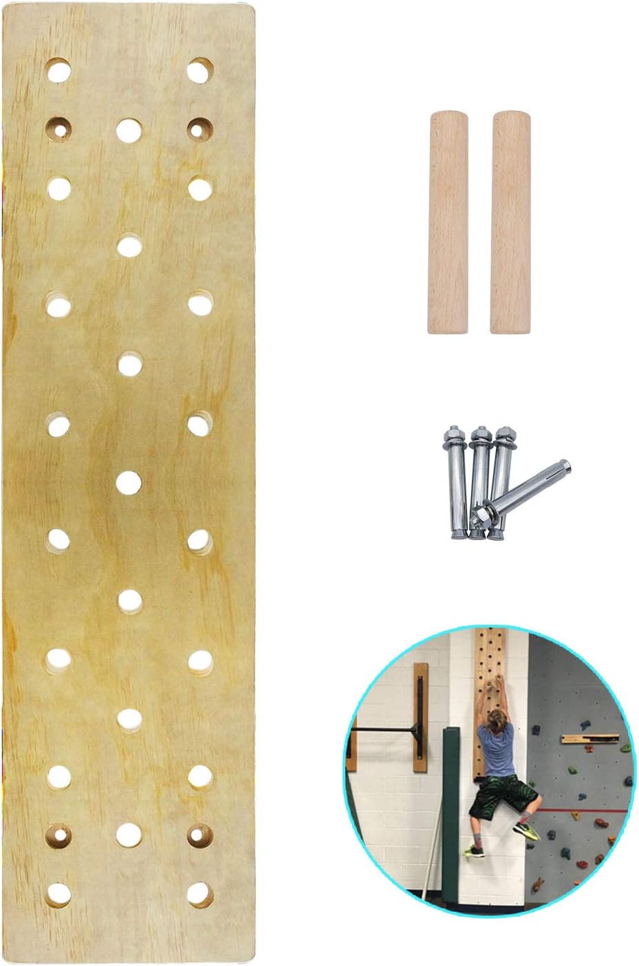 TRENDBOX 1Pack 23Holes Climbing Board Climbing Training