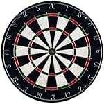 TG Pro Style Bristle Dart Board Set with 6 Darts and Board (Multicolor, 18-Inch)