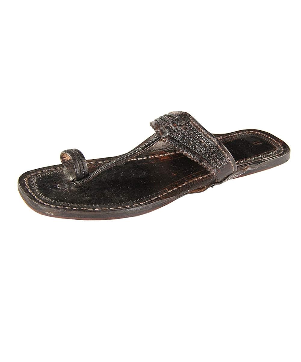 leather ladies chappal