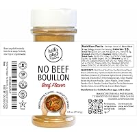Hella Phat Vegan No Chick Bouillon - Flavor-Packed Broth Powder Gluten Free Non Gmo For Soups Ramen Gravy More Easy Dispense Leak Proof Shaker Bottle B08pjzj5ny