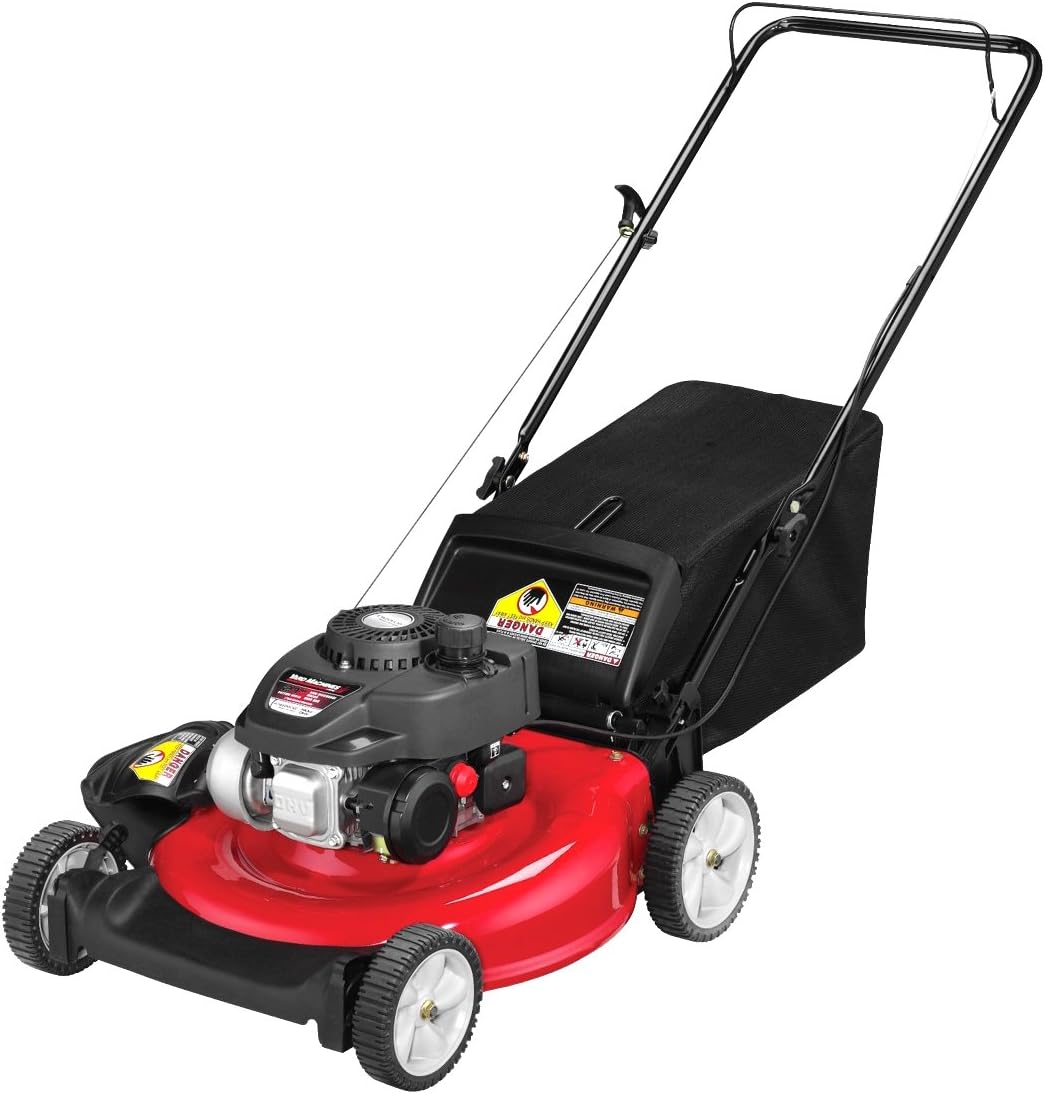 Yard Machines 140cc 21-inch 3-in-1 Push Mower
