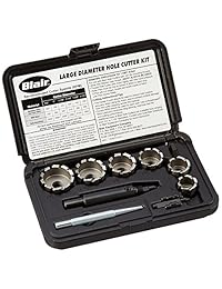Blair blr11091 Gran Diámetro rota broach Cutter Kit (cortador de gran diámetro Rotabroach Kit Fractional)