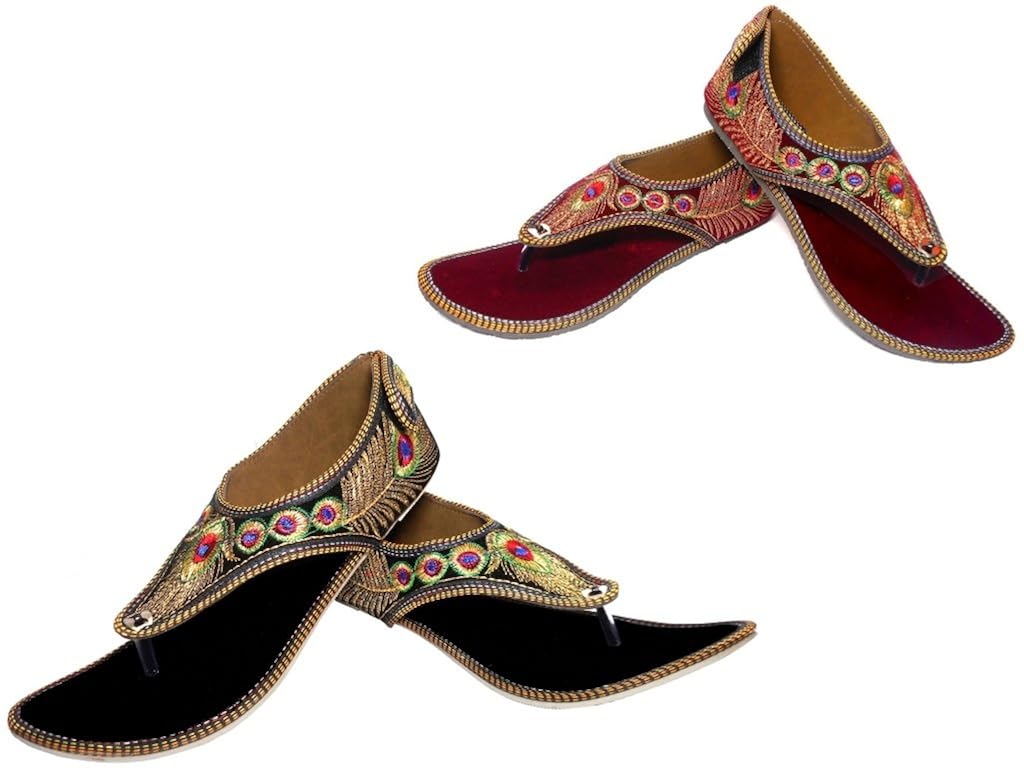 rajasthani ethnic wear chappal combo pack