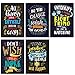 Bright Colors Style Motivational Classroom Posters (13