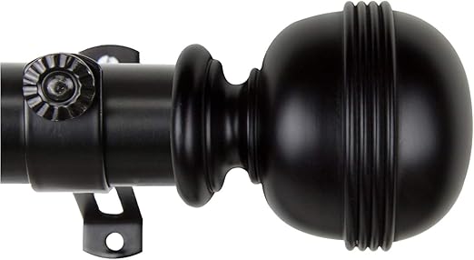 Amazon Com Hermosa Home Julian 1 5 Adjustable Curtain Rod With