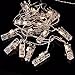 LED Photo Clip Fairy String Lights: 16FT Photo Hanging Twinkle Clip Lights with 30 LED Warm White Battery Operated Anti Fray Wire Clips- Great for Bedrooms,Wedding Party, Dorm Rooms, and Home Decor