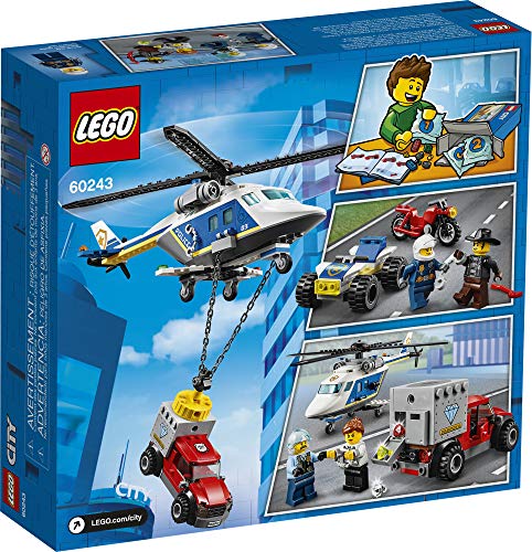 LEGO City Police Helikopter Chase 60243 Polizei-Spielset, Bausätze für Kinder, New 2020 (212 Teile) – Bild 6