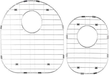 Glacier Bay - Rejilla para Fregadero (Acero Inoxidable, Compatible con