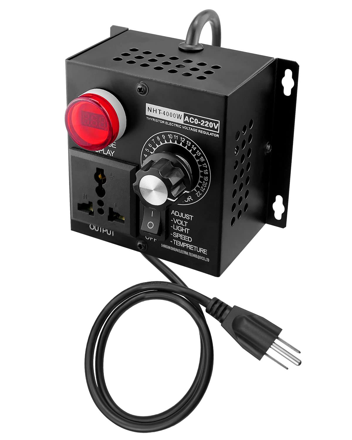 thumbnail image 2 of Variable Speed Controller, Fan Speed Controller, 110-120V 15A Max AC 2 of 14
