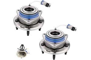 PM Auto Front Wheel Hub Bearings Assembly Replacement for 2000-2013 Chevrolet Impala, Wheel Bearing Hubs Pair of 2