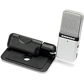 Samson Go Mic Portable Multi-Pattern USB Condenser Microphone That Clips to Your Computer for Podcasting, Recording, Zooming,