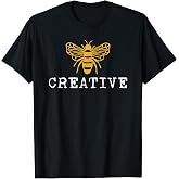 Cute Bee Creative - Art Teacher T-Shirt