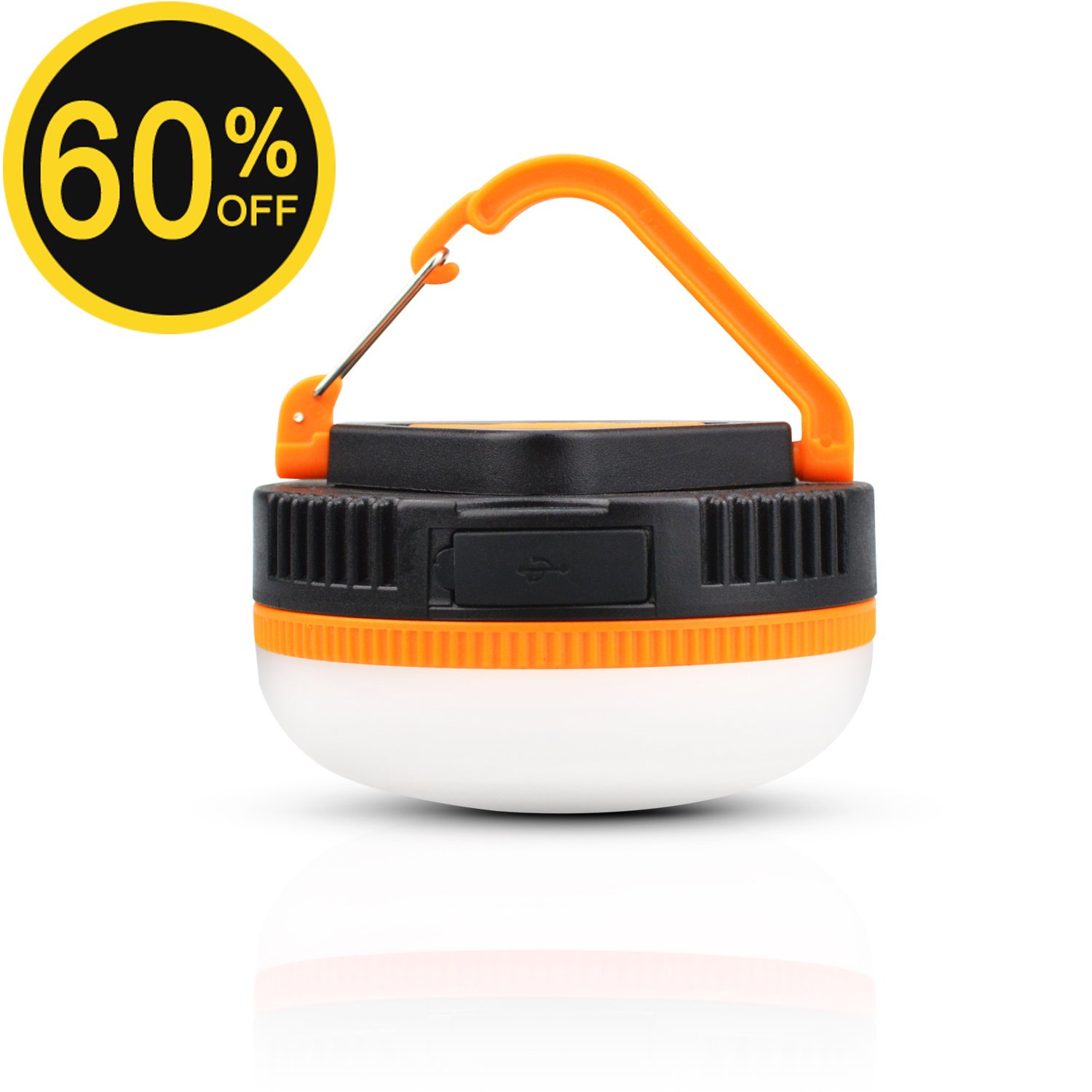 LED Camping Lantern 180 Lumens Rechargeable MINI Tent Light&Lamp Emergency Flashlight with Magnet for Hiking,Backpacking,Outdoor,Fishing,Home and Daily Lighting-USB Charging