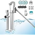 Timiland Manual Well Pump【Upgraded Integrated base design】hand well pump,Stainless deep well hand pump,pitcher pump for well water suction pump Groundwate for Garden Yard Farm 10M Suction Range